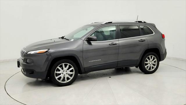 used 2018 Jeep Cherokee car, priced at $16,391