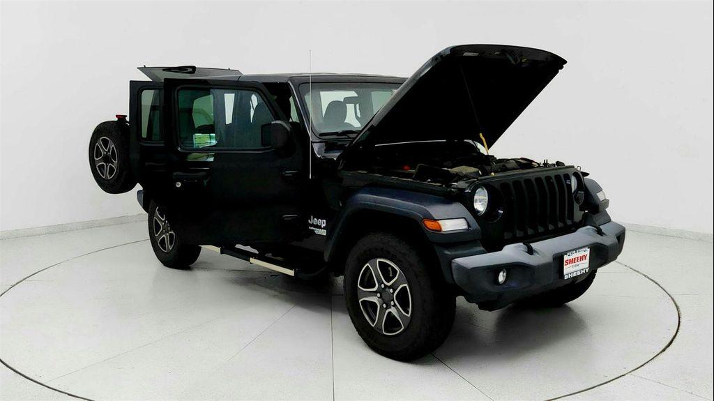 used 2018 Jeep Wrangler Unlimited car, priced at $22,991
