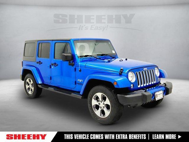 used 2016 Jeep Wrangler Unlimited car, priced at $22,991