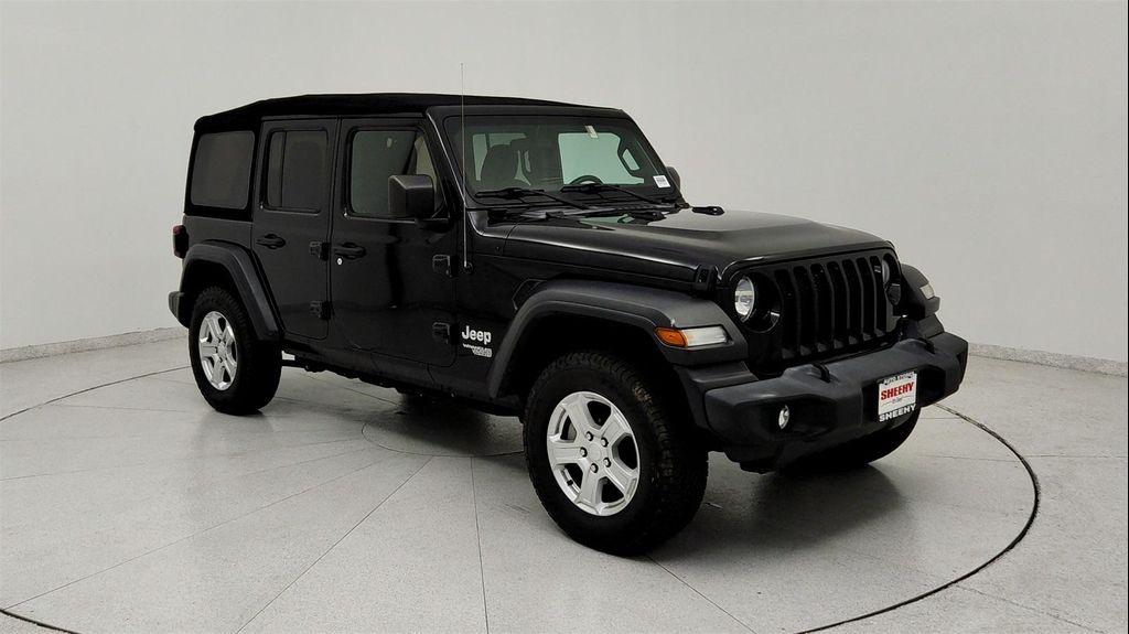 used 2018 Jeep Wrangler Unlimited car, priced at $21,091