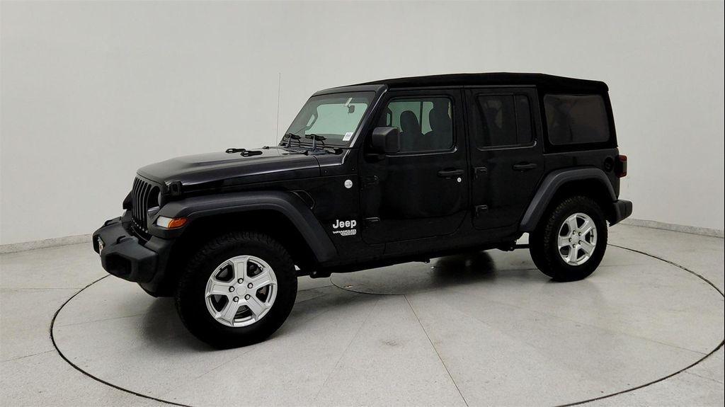 used 2018 Jeep Wrangler Unlimited car, priced at $21,091