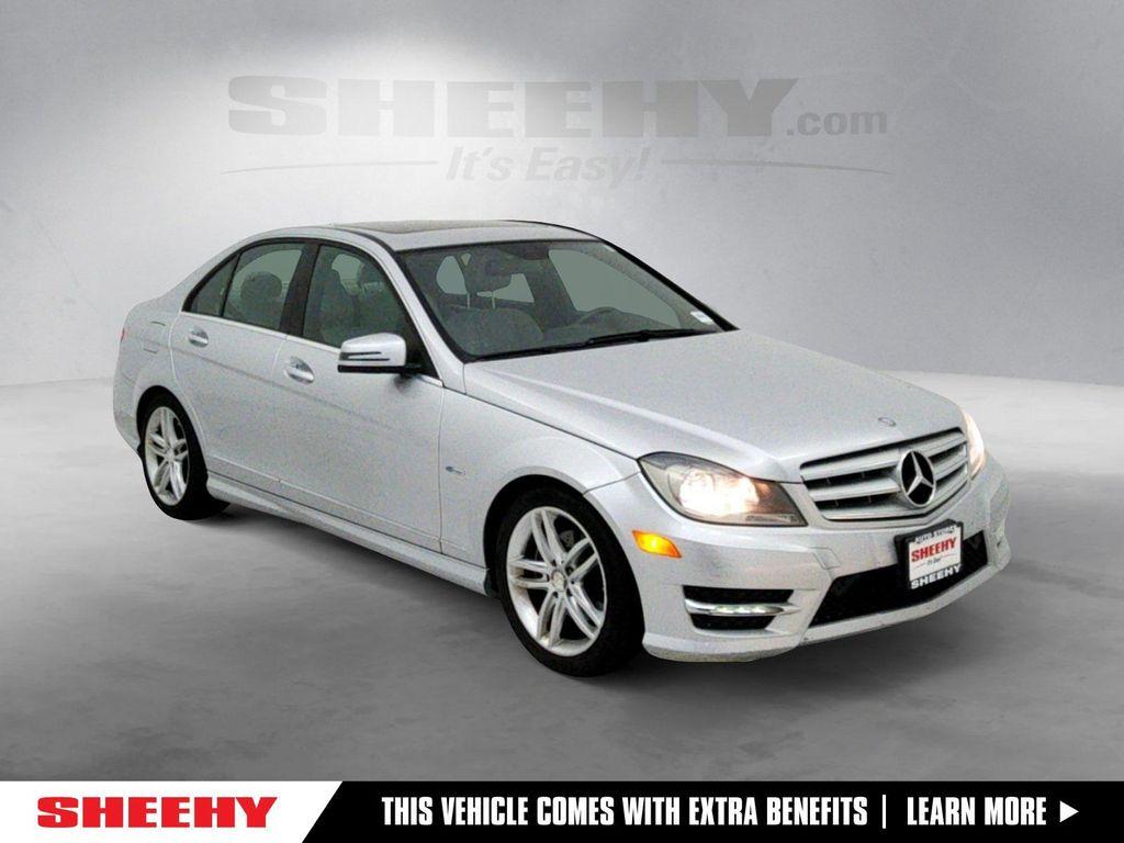 used 2012 Mercedes-Benz C-Class car, priced at $9,491