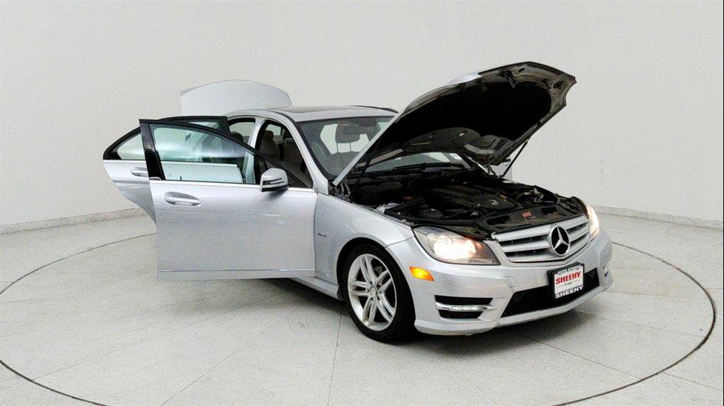 used 2012 Mercedes-Benz C-Class car, priced at $9,491