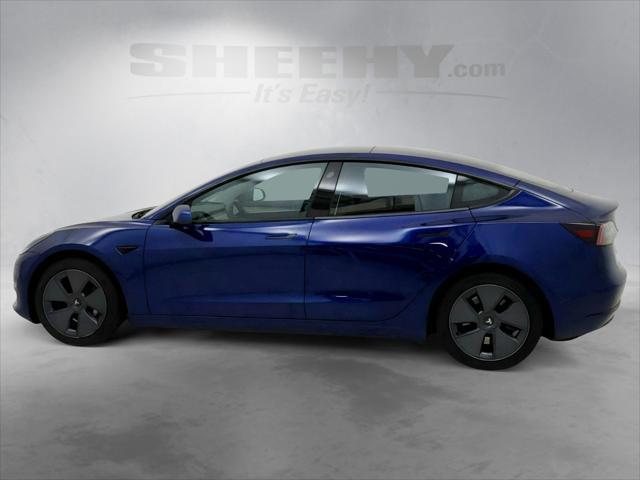 used 2022 Tesla Model 3 car, priced at $27,491