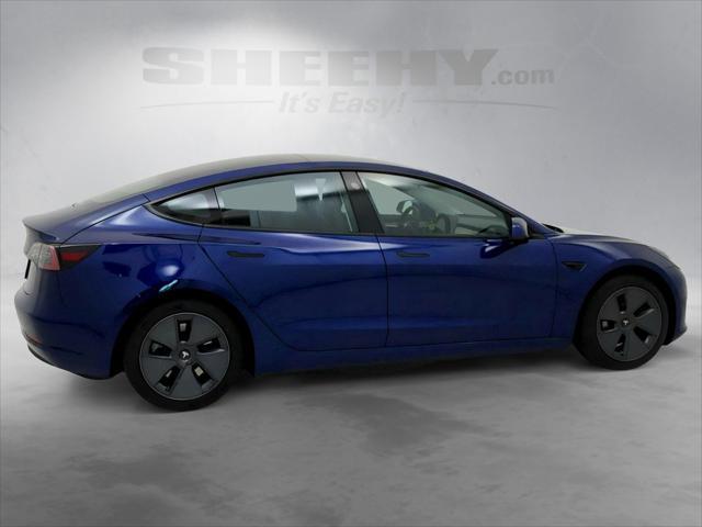used 2022 Tesla Model 3 car, priced at $27,491