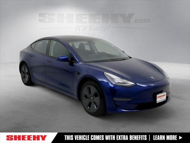 used 2022 Tesla Model 3 car, priced at $27,491