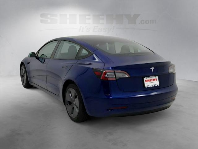 used 2022 Tesla Model 3 car, priced at $27,491
