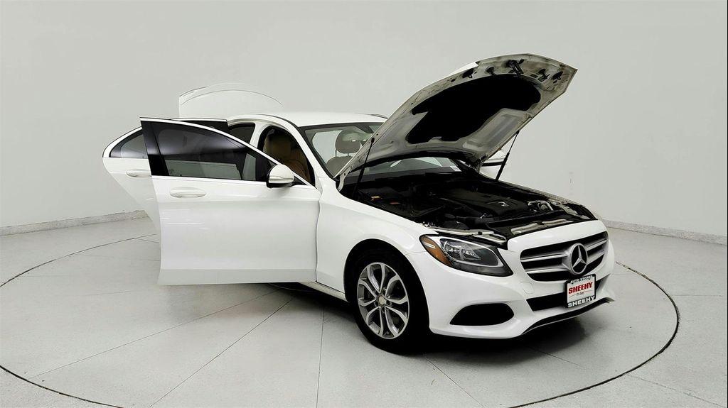 used 2015 Mercedes-Benz C-Class car, priced at $10,681