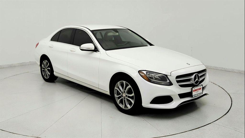 used 2015 Mercedes-Benz C-Class car, priced at $10,681