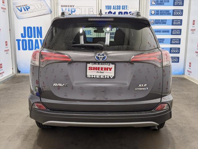 used 2018 Toyota RAV4 Hybrid car, priced at $21,891