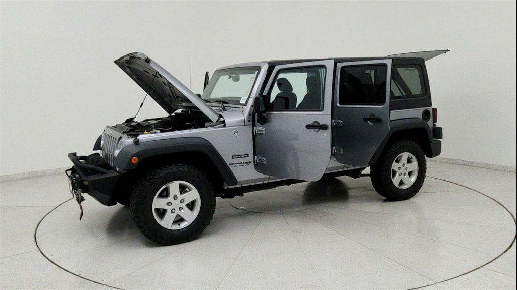 used 2018 Jeep Wrangler JK Unlimited car, priced at $19,991