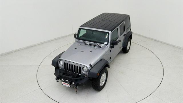 used 2018 Jeep Wrangler JK Unlimited car, priced at $21,891