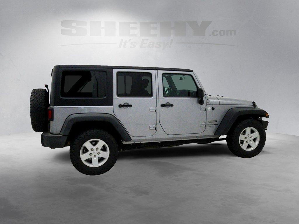 used 2018 Jeep Wrangler JK Unlimited car, priced at $19,991