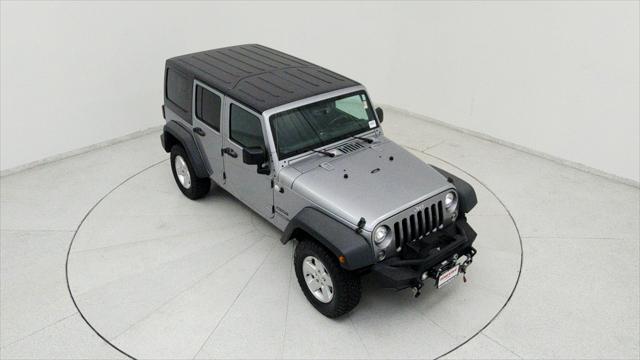 used 2018 Jeep Wrangler JK Unlimited car, priced at $21,891