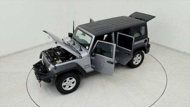 used 2018 Jeep Wrangler JK Unlimited car, priced at $21,891