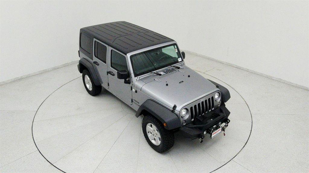 used 2018 Jeep Wrangler JK Unlimited car, priced at $19,991