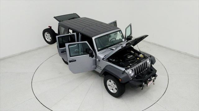 used 2018 Jeep Wrangler JK Unlimited car, priced at $21,891