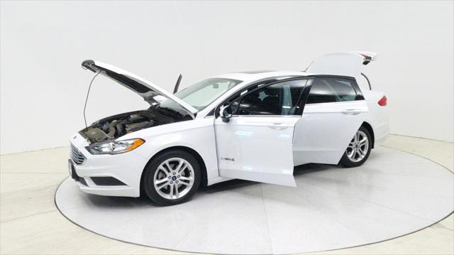 used 2018 Ford Fusion Hybrid car, priced at $11,091