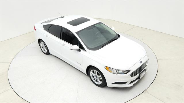 used 2018 Ford Fusion Hybrid car, priced at $11,091