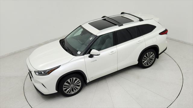 used 2021 Toyota Highlander Hybrid car, priced at $37,891