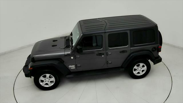 used 2019 Jeep Wrangler Unlimited car, priced at $27,391