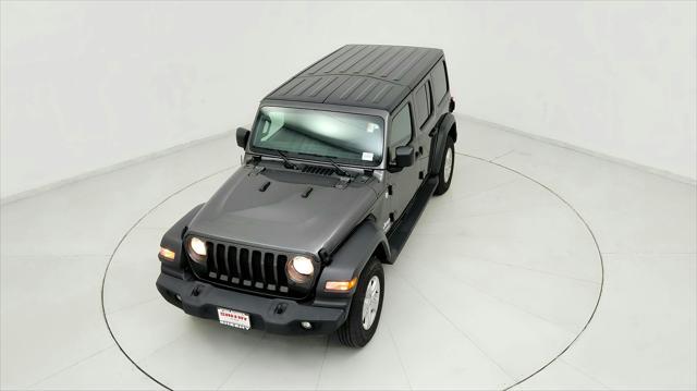 used 2019 Jeep Wrangler Unlimited car, priced at $27,291