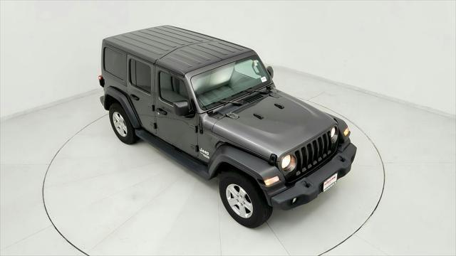 used 2019 Jeep Wrangler Unlimited car, priced at $27,291