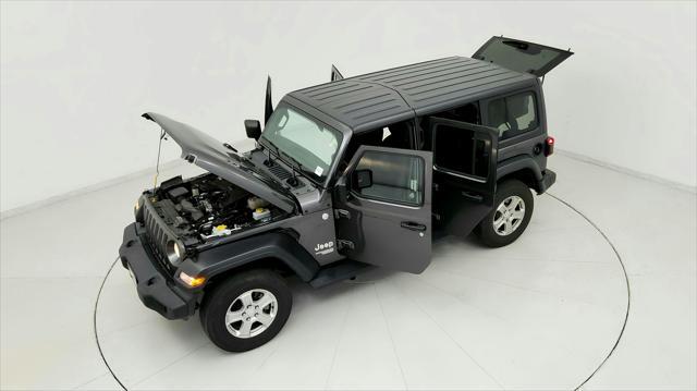 used 2019 Jeep Wrangler Unlimited car, priced at $27,291