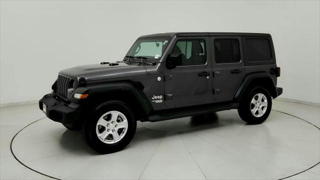 used 2019 Jeep Wrangler Unlimited car, priced at $27,391