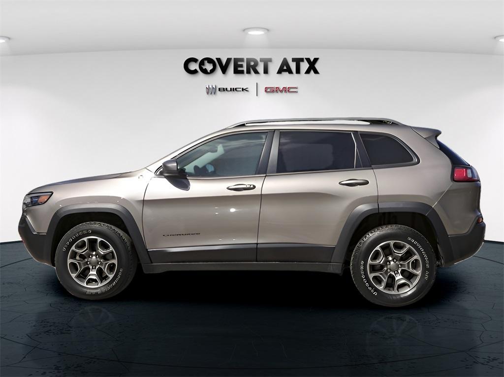 used 2021 Jeep Cherokee car, priced at $21,450