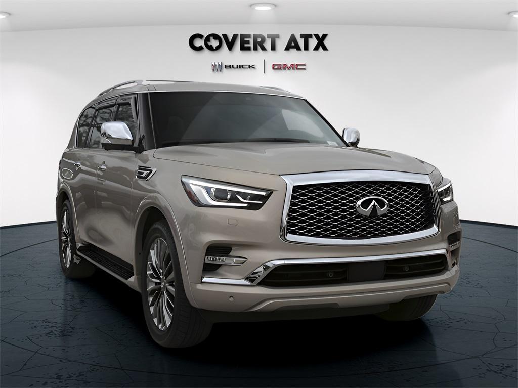 used 2021 INFINITI QX80 car, priced at $43,900