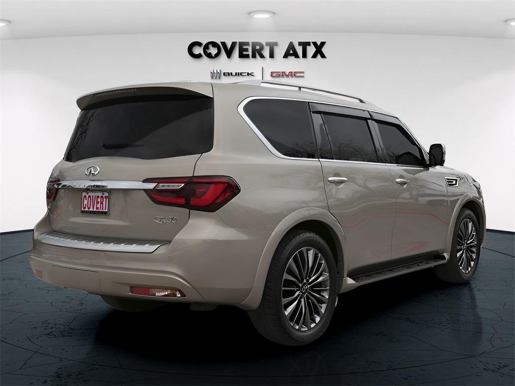 used 2021 INFINITI QX80 car, priced at $43,900