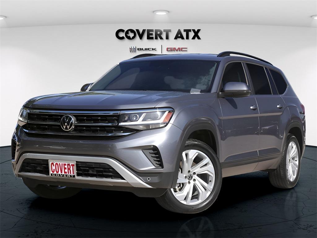 used 2021 Volkswagen Atlas car, priced at $27,800