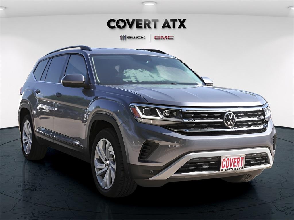 used 2021 Volkswagen Atlas car, priced at $27,800