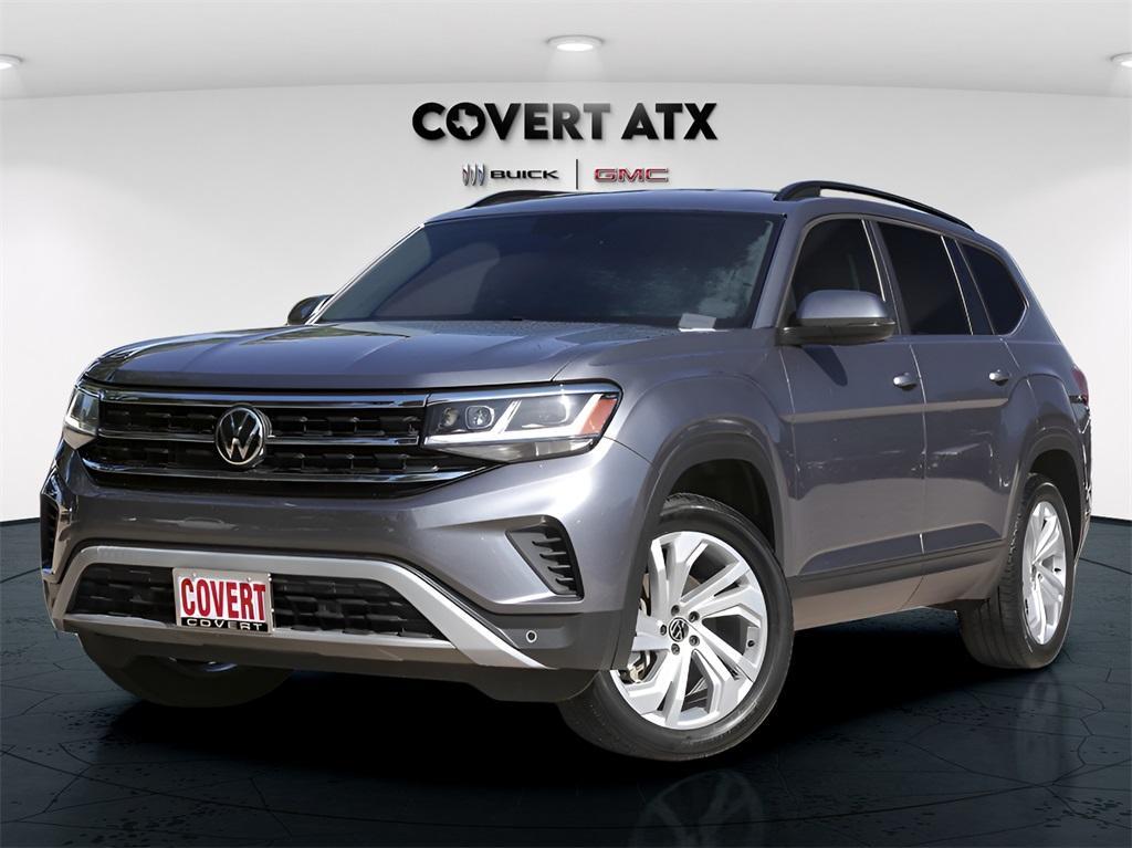 used 2021 Volkswagen Atlas car, priced at $27,800