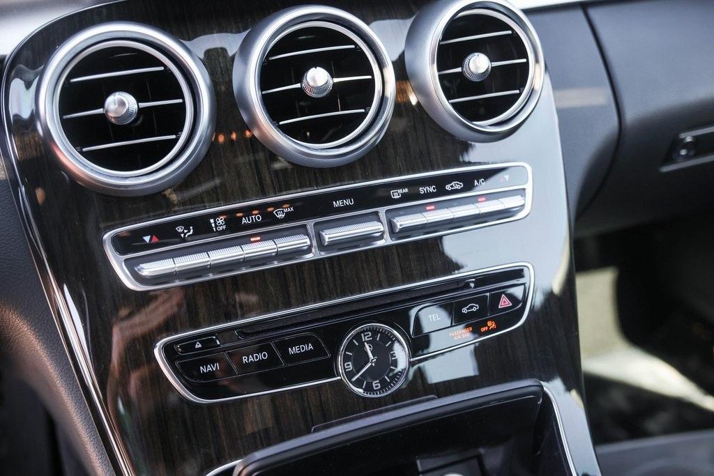used 2018 Mercedes-Benz C-Class car, priced at $20,900