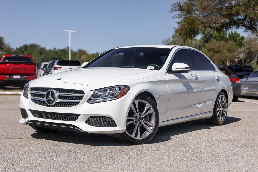 used 2018 Mercedes-Benz C-Class car, priced at $20,900