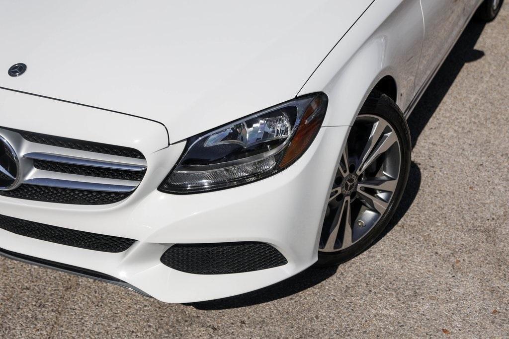 used 2018 Mercedes-Benz C-Class car, priced at $20,900
