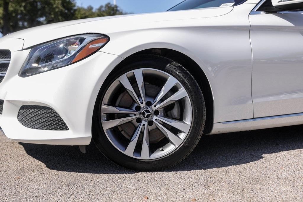 used 2018 Mercedes-Benz C-Class car, priced at $20,900