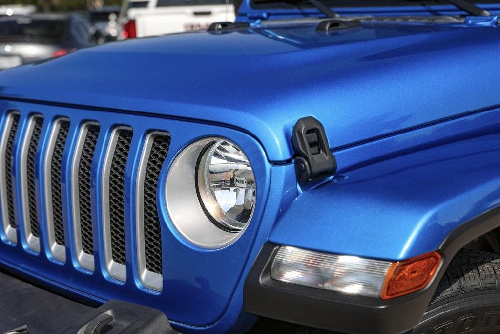 used 2022 Jeep Wrangler Unlimited car, priced at $33,988