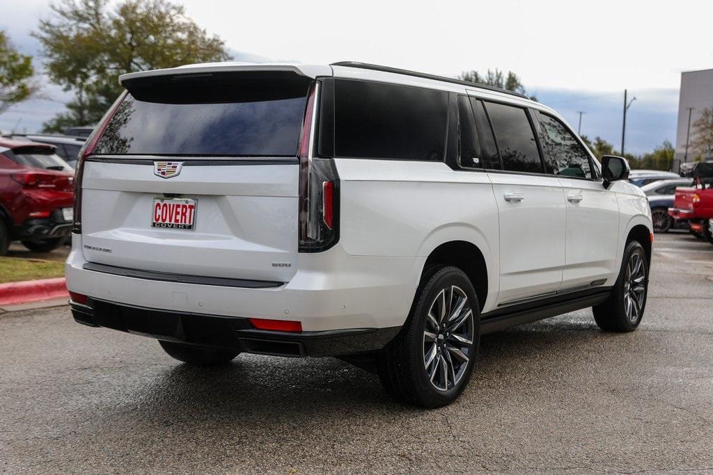 used 2024 Cadillac Escalade ESV car, priced at $111,900