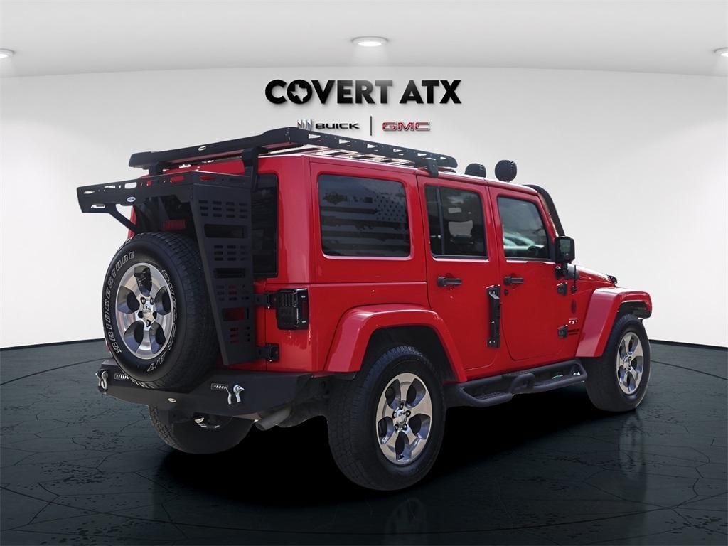 used 2017 Jeep Wrangler Unlimited car, priced at $24,500