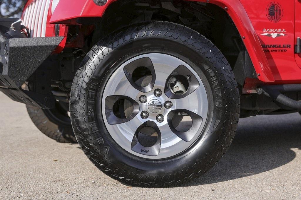 used 2017 Jeep Wrangler Unlimited car, priced at $23,900