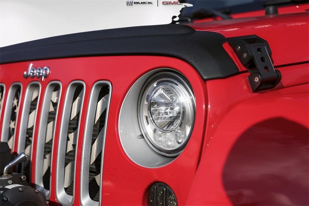 used 2017 Jeep Wrangler Unlimited car, priced at $24,500