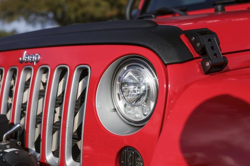 used 2017 Jeep Wrangler Unlimited car, priced at $23,900