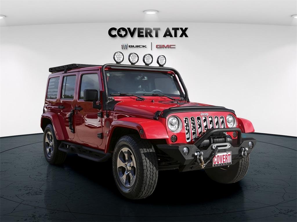 used 2017 Jeep Wrangler Unlimited car, priced at $24,500