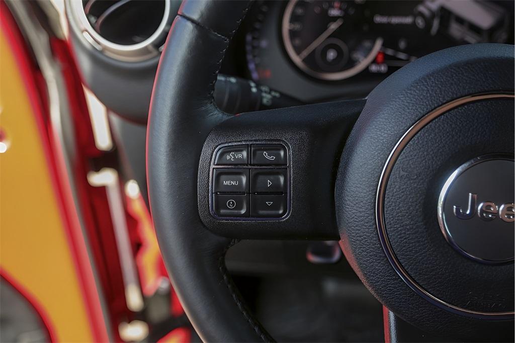 used 2017 Jeep Wrangler Unlimited car, priced at $24,500