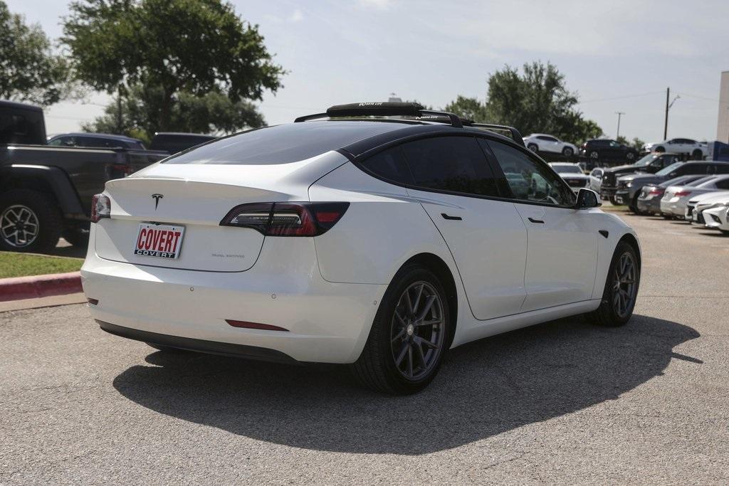 used 2022 Tesla Model 3 car, priced at $27,900