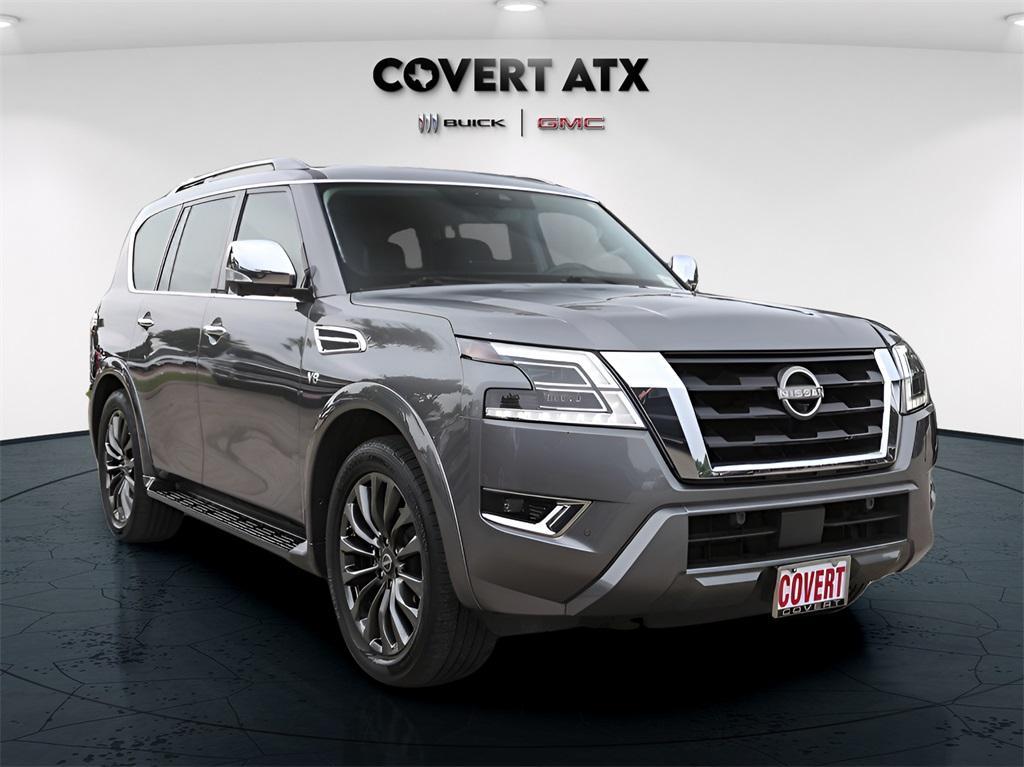 used 2021 Nissan Armada car, priced at $34,900