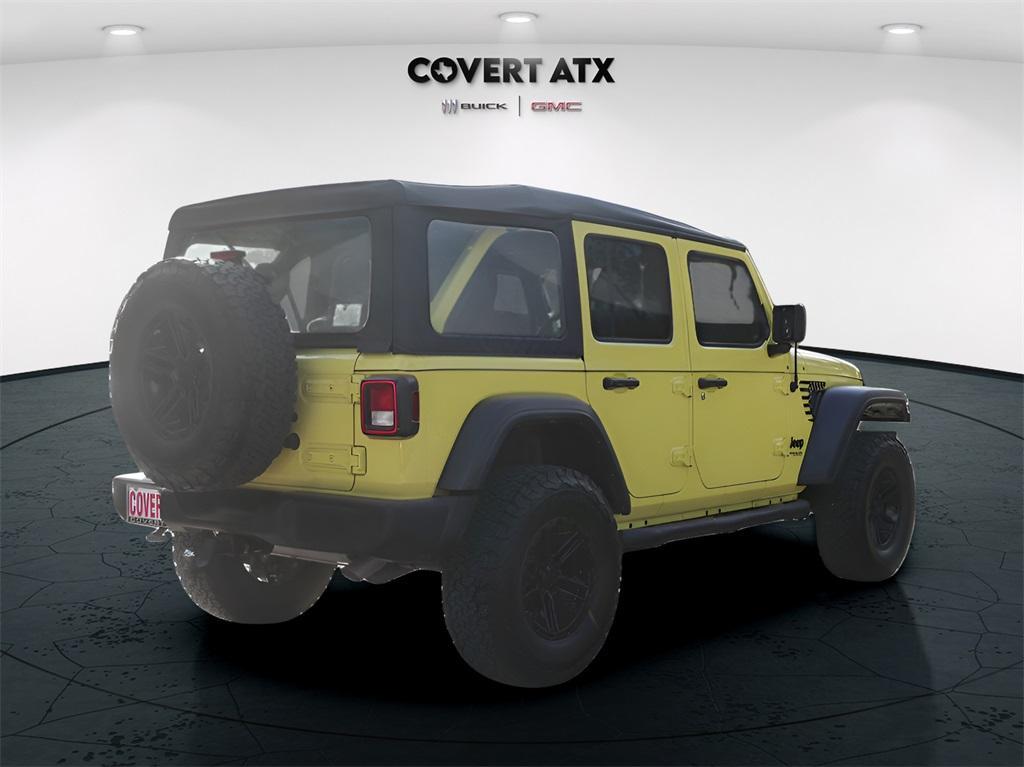 used 2022 Jeep Wrangler Unlimited car, priced at $31,800